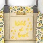 V47319 - All Over Leopard Canvas Tote 4/PK